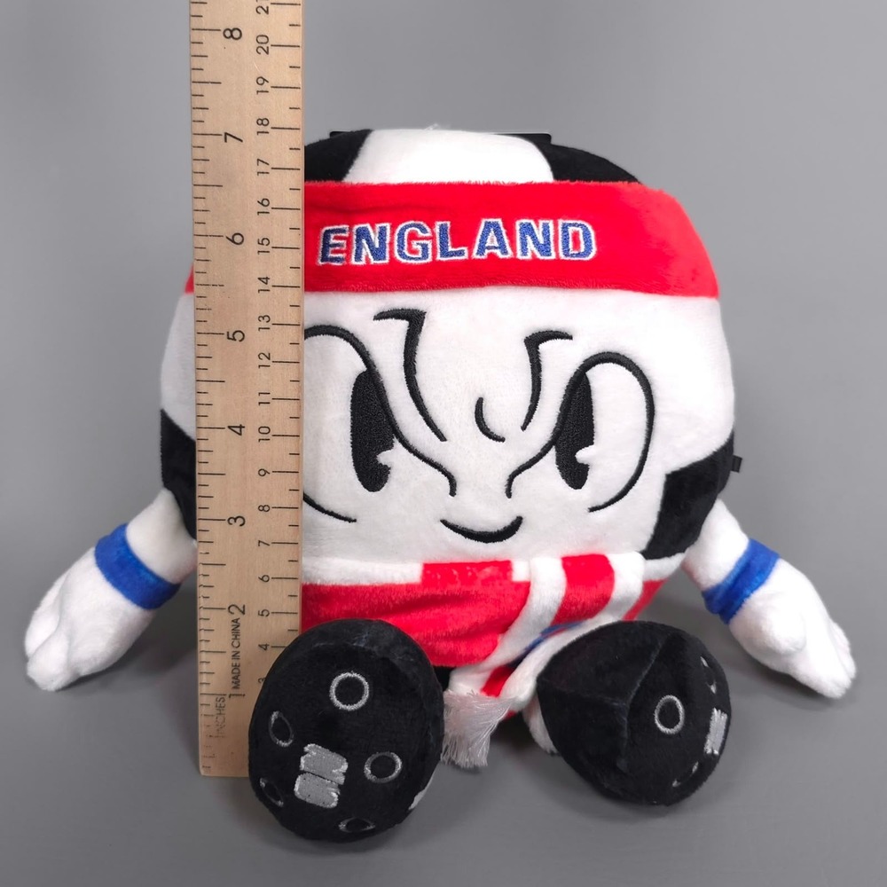 JAZWARES FIFA WORLD CUP 2026 ENGLAND New Fan Plush 9 Soccer Official Licensed - Picture 3 of 8